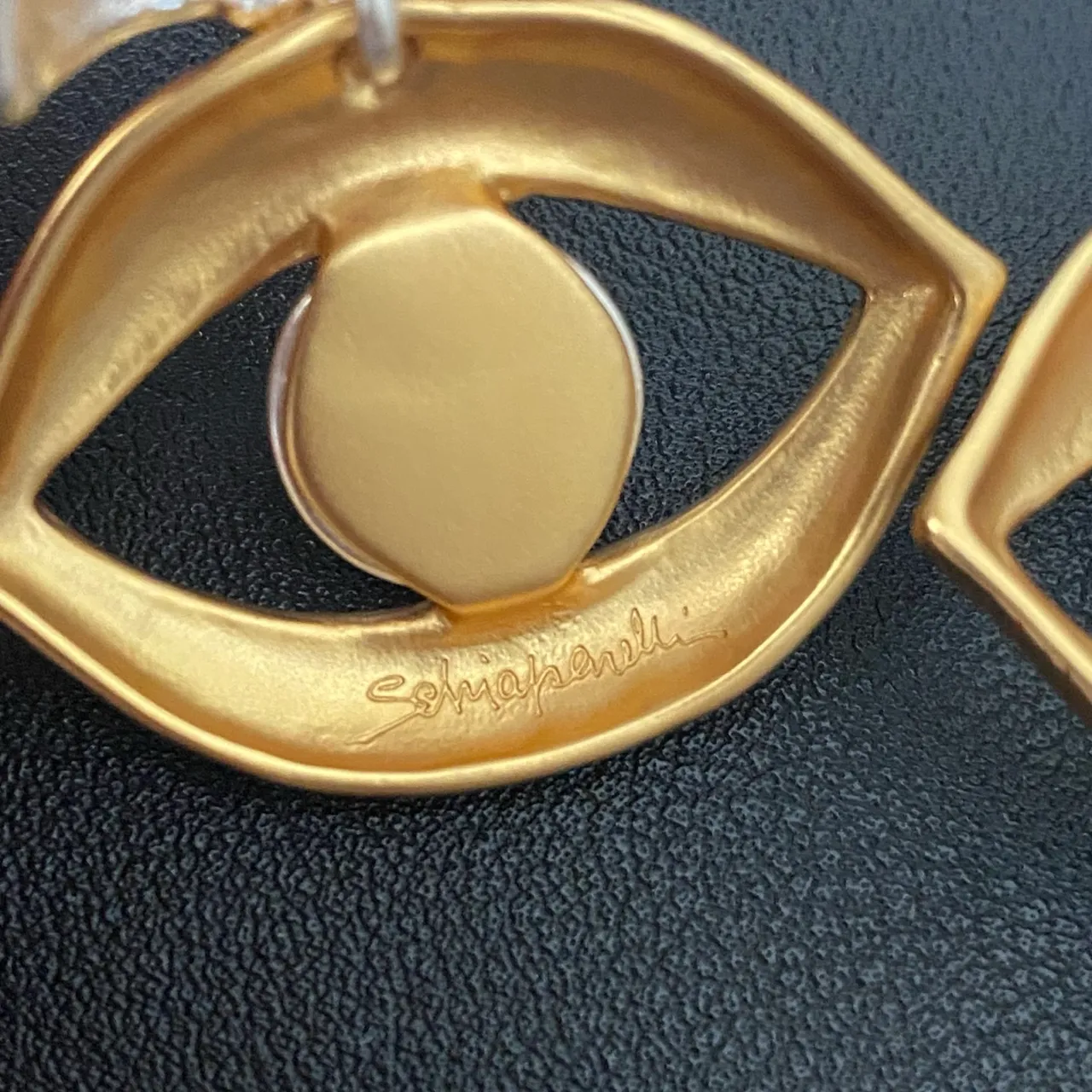 Surrealist Nose and Eye Motif Clip-On Earrings 3
