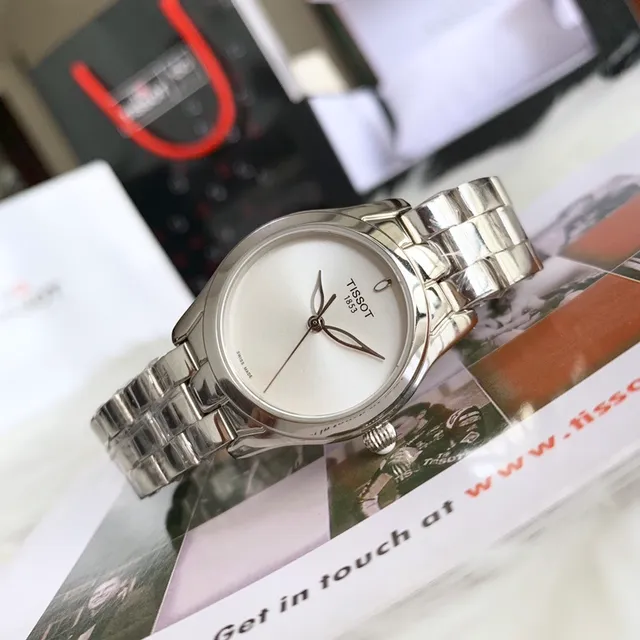 Tissot T-Lady New Wave Series Silver Dial Stainless Steel Quartz Watch 4