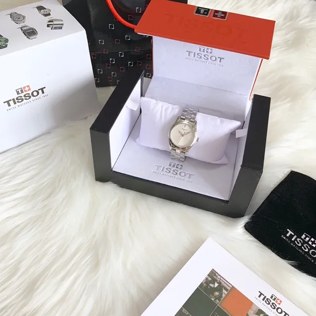 Tissot T-Lady New Wave Series Silver Dial Stainless Steel Quartz Watch 7