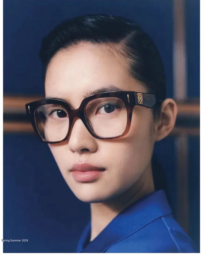 Tortoiseshell Rectangular Acetate Optical Glasses 4