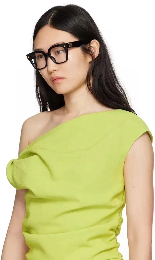 Tortoiseshell Rectangular Acetate Optical Glasses 5