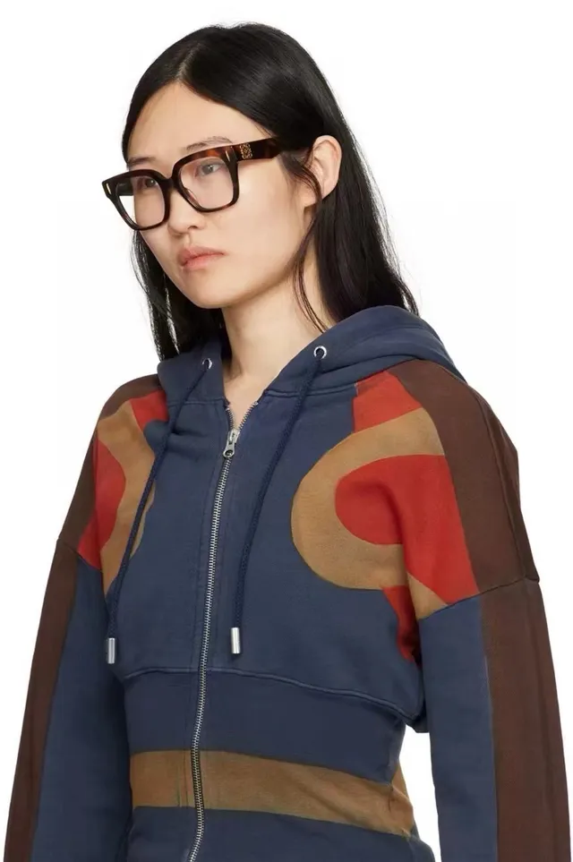 Tortoiseshell Rectangular Acetate Optical Glasses 6