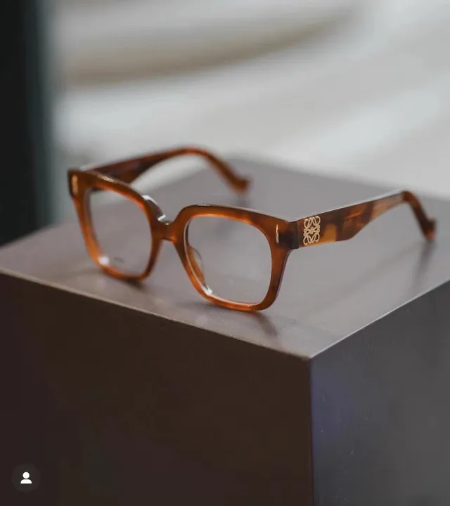 Tortoiseshell Rectangular Acetate Optical Glasses 7
