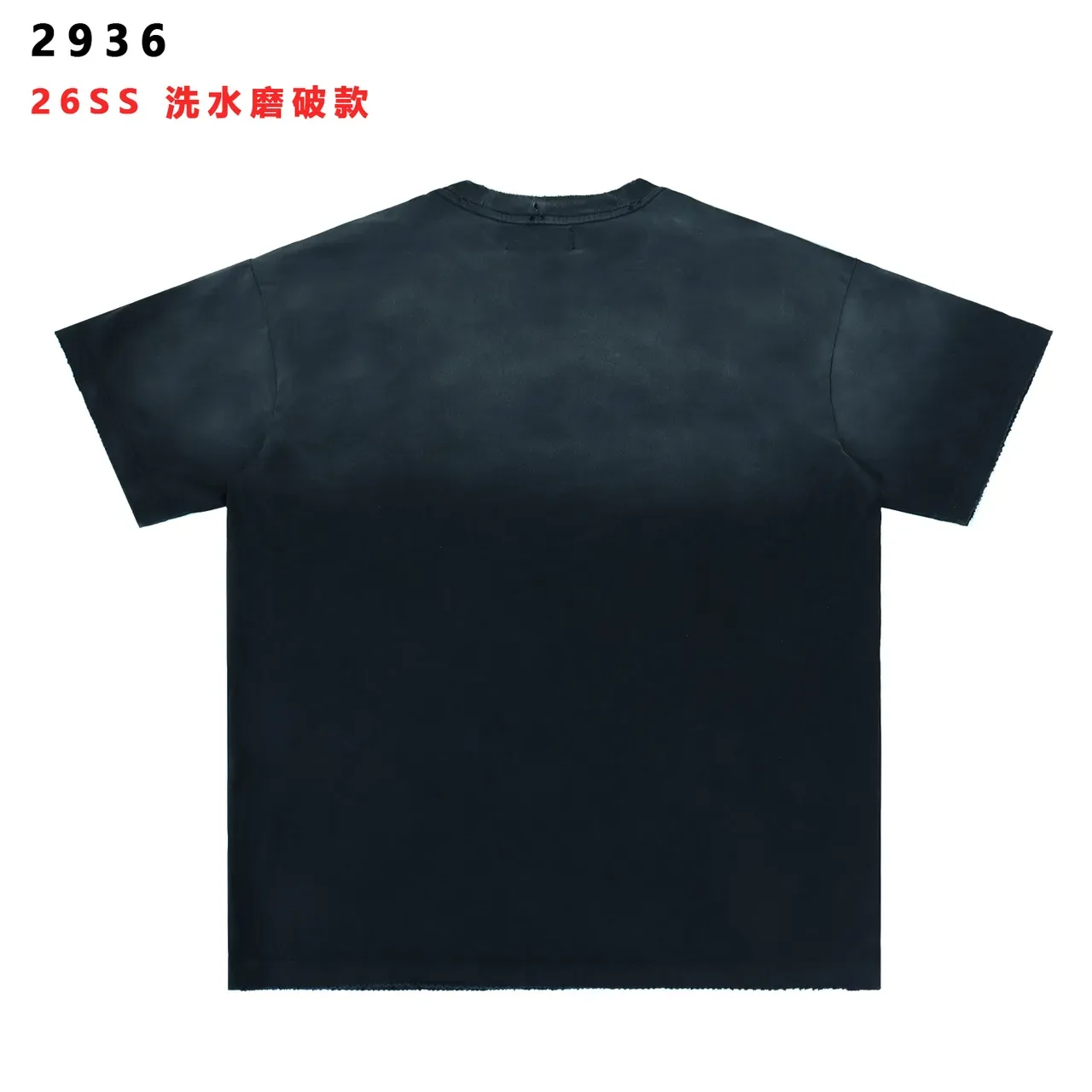 Vale Lives Washed Black Graphic Print Oversized T-Shirt 2