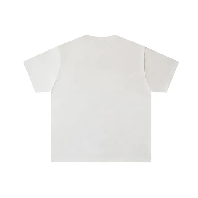 Vale White Black Graphic Print Distressed Typography T-Shirt 4
