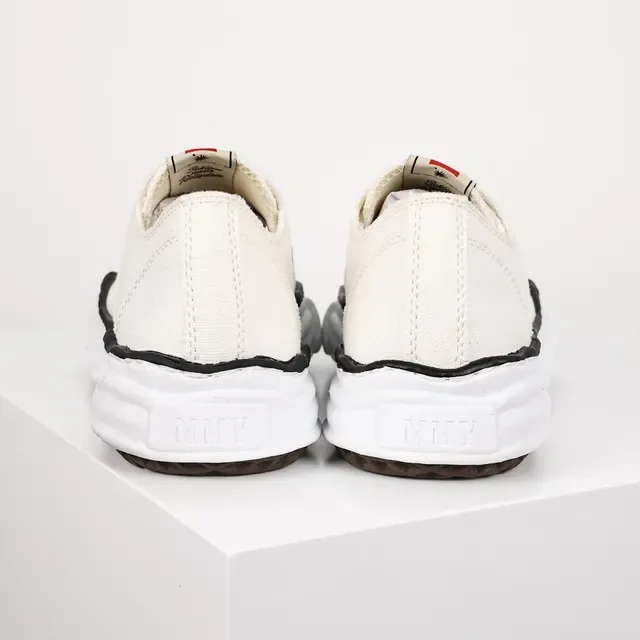 White Black Deconstructed Sole Wavy Midsole Stripe Sneakers 8