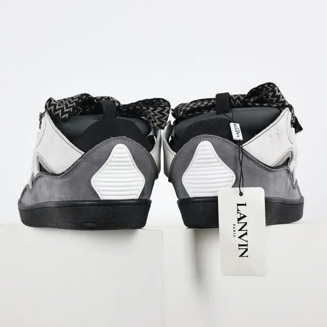 White Black Gray Platform Multi-Strap Casual Sandals 8