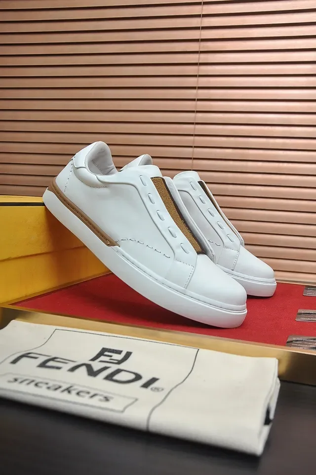 White Minimalist Slip-On Lifestyle Sneaker 3