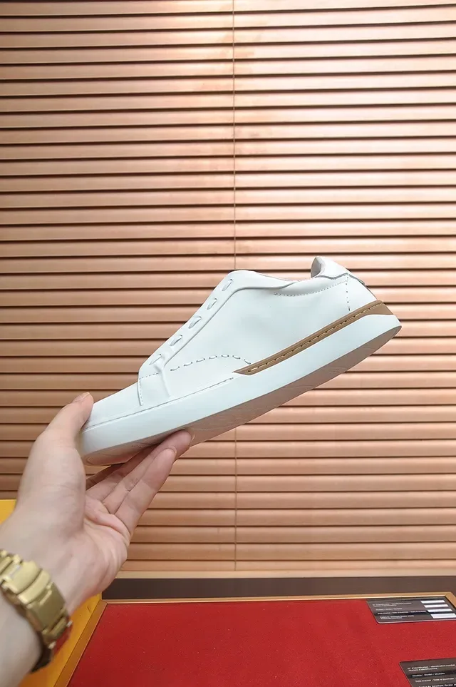 White Minimalist Slip-On Lifestyle Sneaker 5
