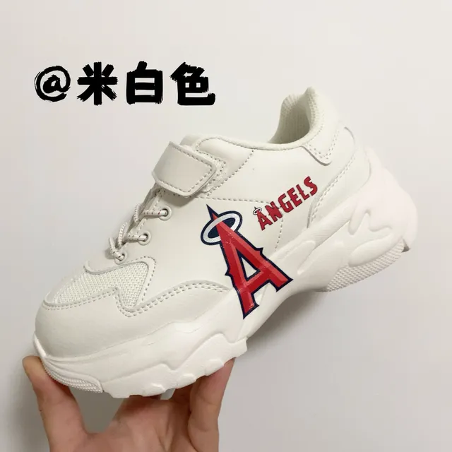 White Navy Platform Sole Cartoon Bear Graphic Chunky Sneakers 3