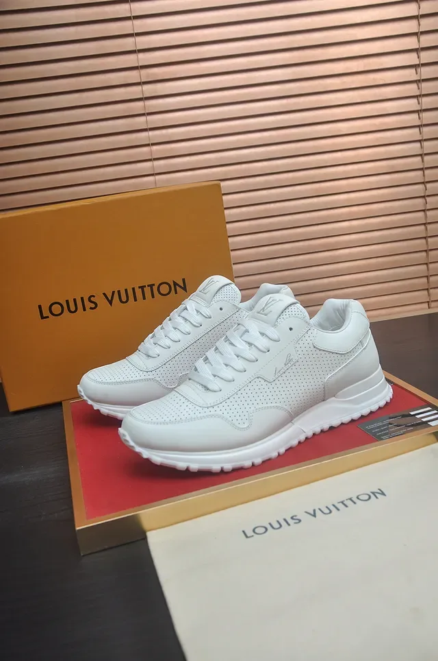 White Perforated Leather Lifestyle Sneaker 4