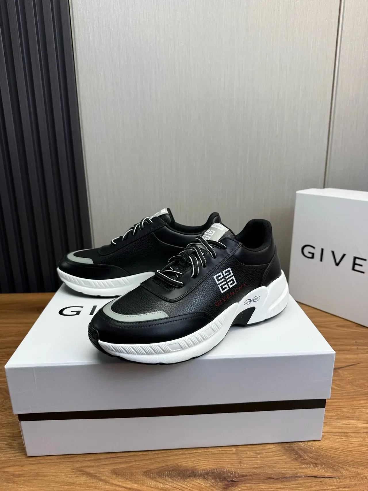 Givenchy City Sport Black and White Lifestyle Sneakers 2
