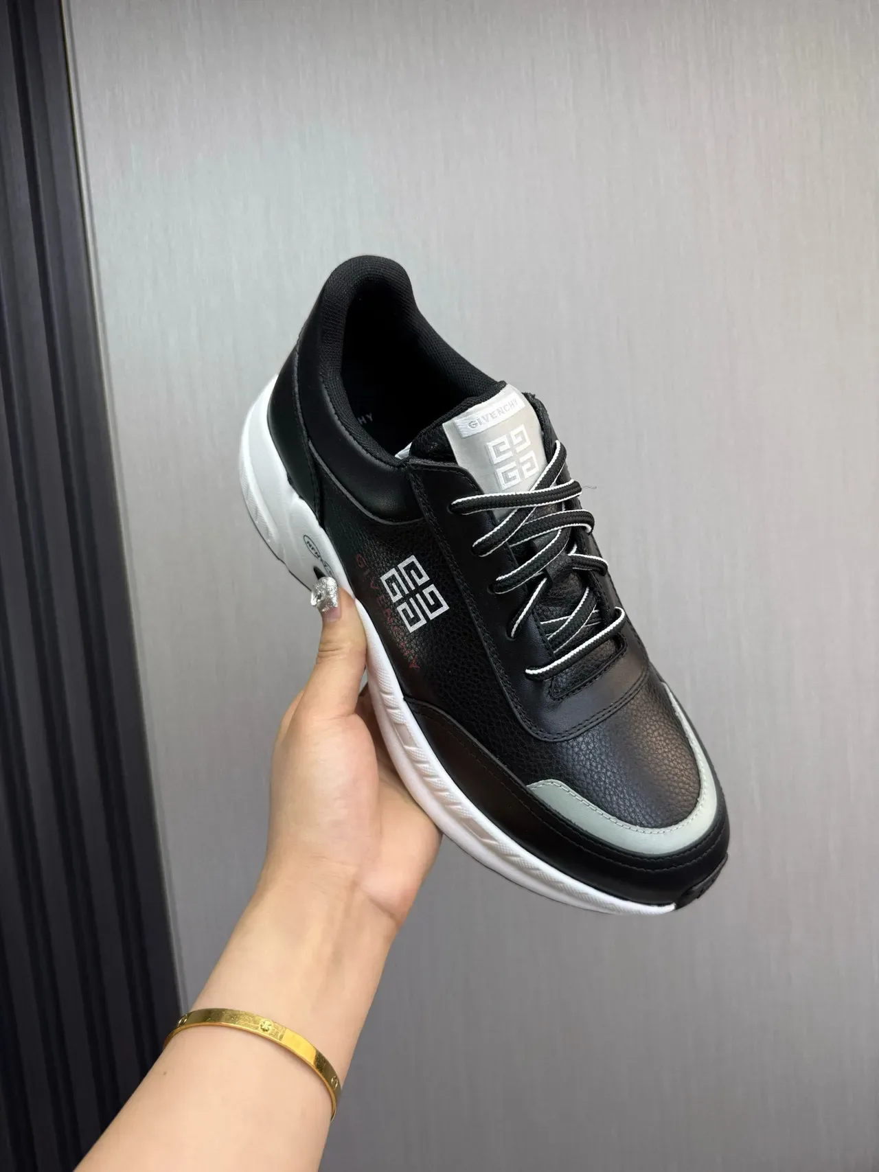 Givenchy City Sport Black and White Lifestyle Sneakers 7