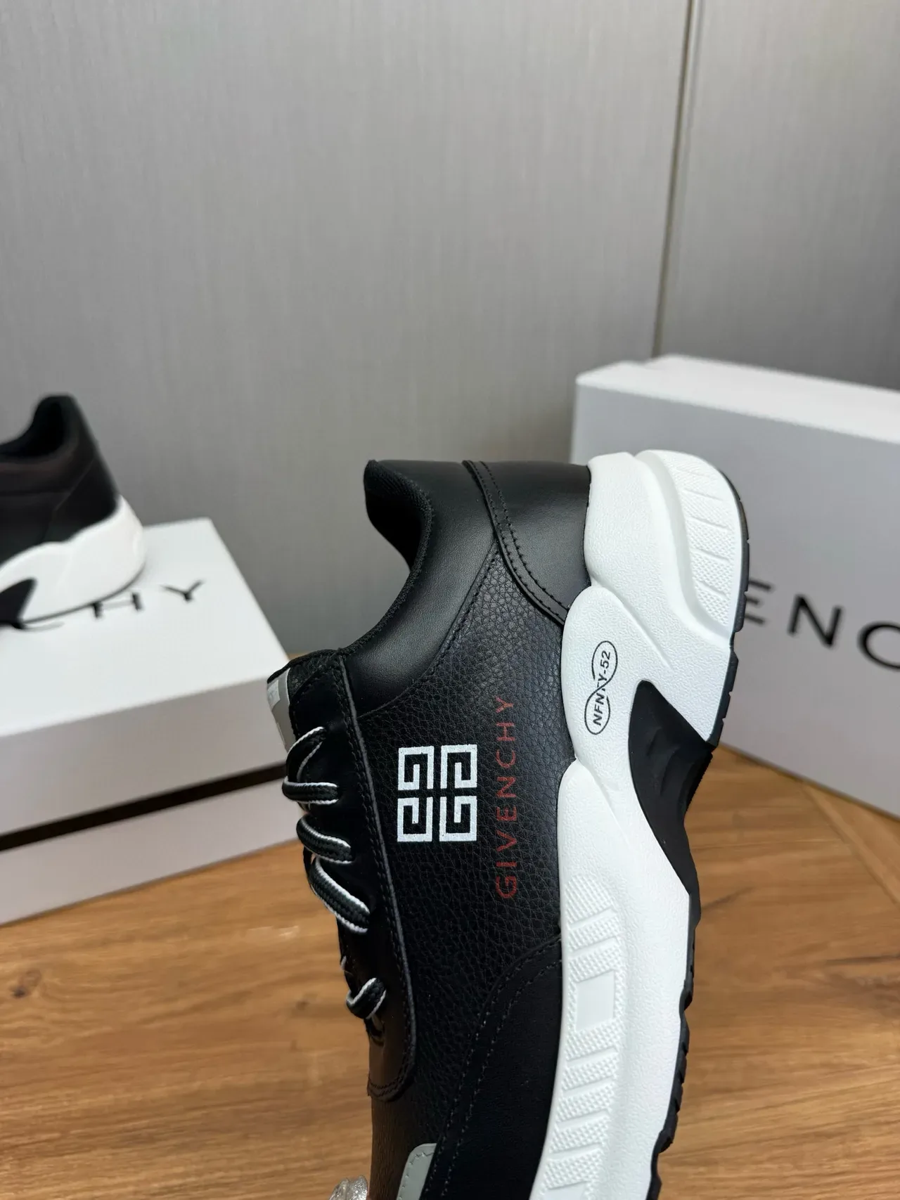 Givenchy City Sport Black and White Lifestyle Sneakers 8