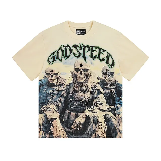 Godspeed Graphic-Print Crew-Neck Double-Sided T-Shirt 2