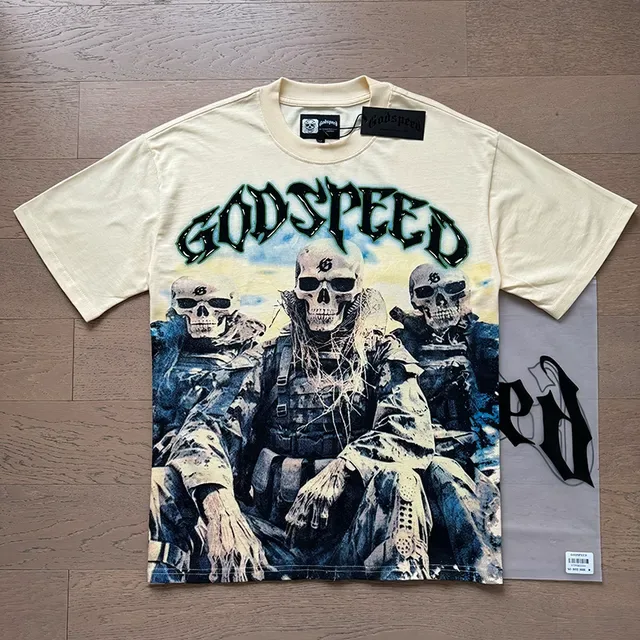 Godspeed Graphic-Print Crew-Neck Double-Sided T-Shirt 6