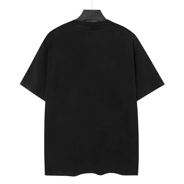Godspeed Graphic Print Oversized Distressed Black T-Shirt 3