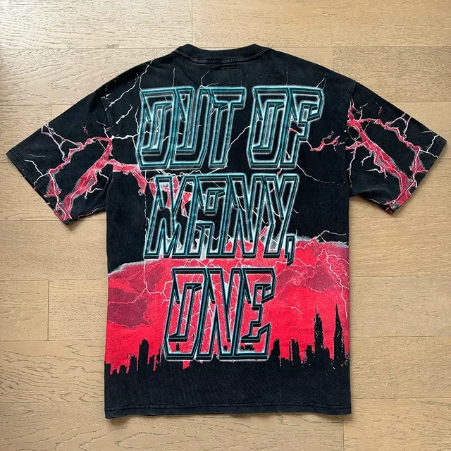 Godspeed Out of Many One Graphic Print Oversized T-Shirt 8