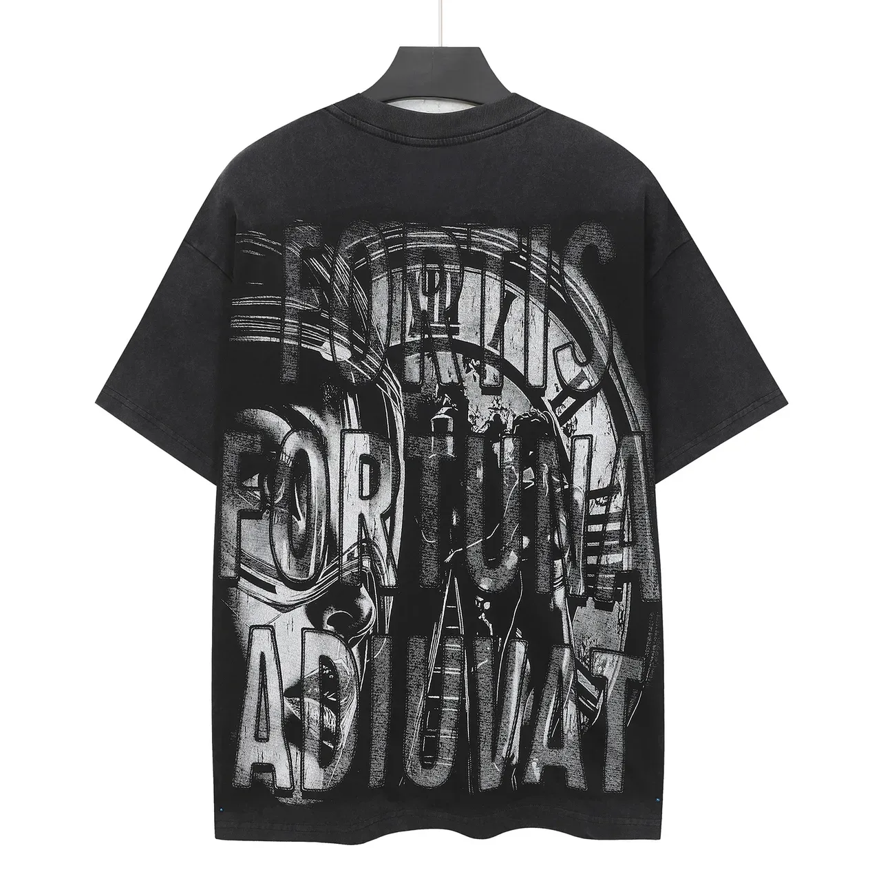 Godspeed Oversized Distressed Aviator Graphic T-Shirt 3