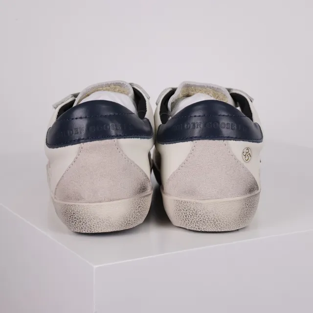 Golden Goose Superstar Off-White cuir usé sneakers lifestyle 8