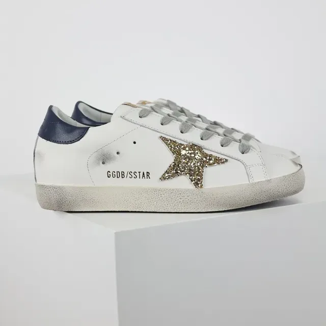 Golden Goose Superstar Chaussures Lifestyle Étoile Blanche Brillante 3
