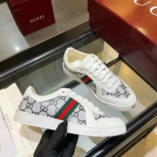 Gucci Ace GG Monogram Web Stripe Lifestyle Sneakers