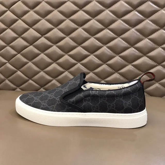 Gucci Ace Loafer Noir GG Monogram Toile Slip-On Loafer 8