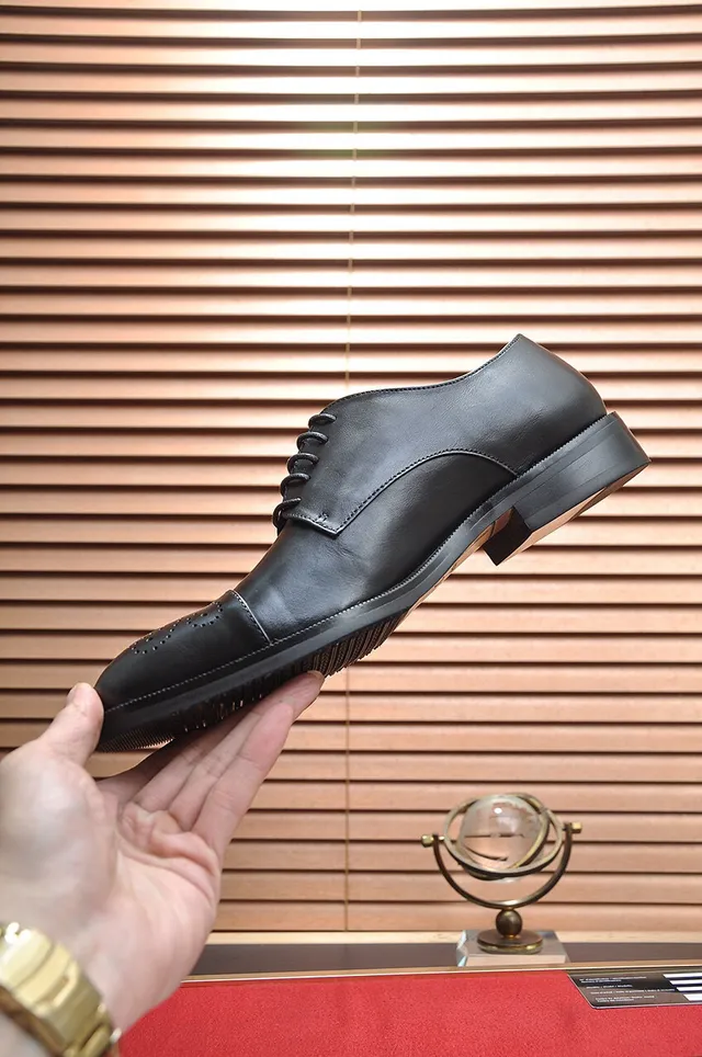 Gucci Cap-Toe Brogue Oxford Shoes 5