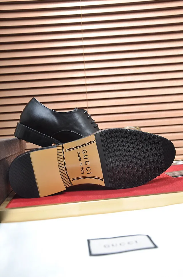 Gucci Cap-Toe Brogue Oxford Shoes 7
