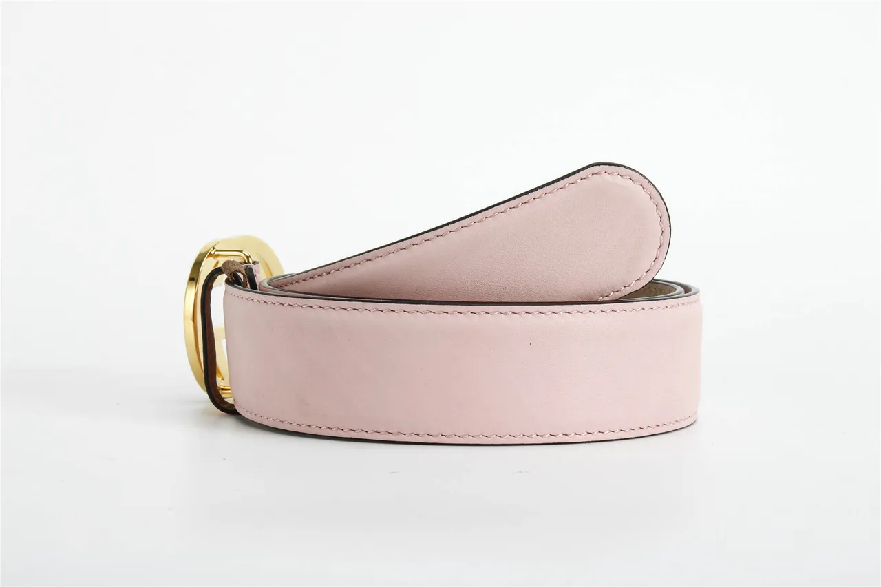 Gucci GG Marmont Pink Leather Belt 3