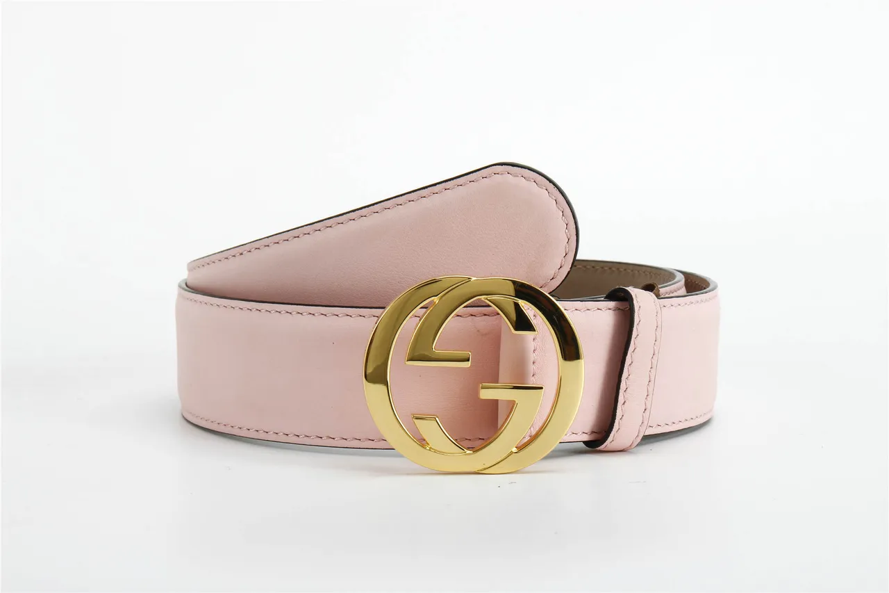 Gucci GG Marmont Pink Leather Belt 4