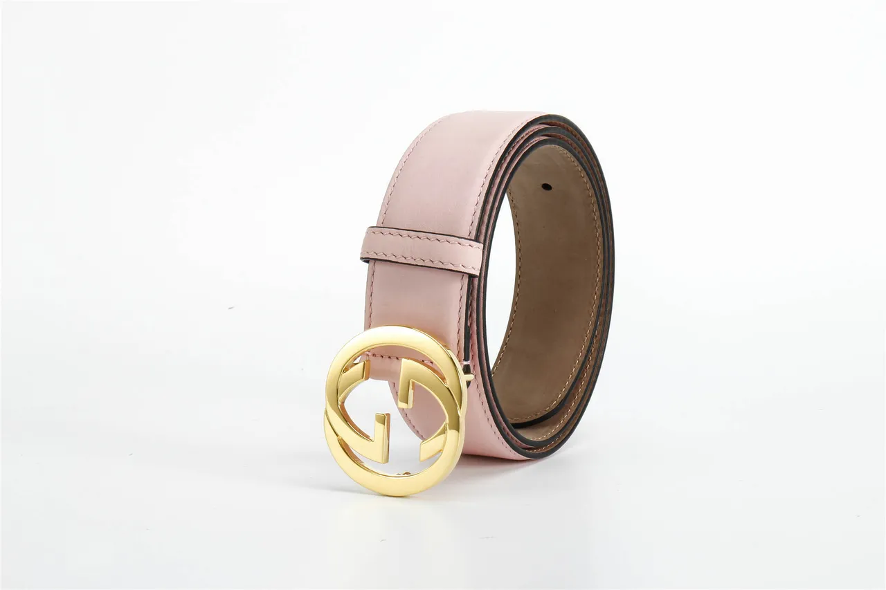 Gucci GG Marmont Pink Leather Belt 7