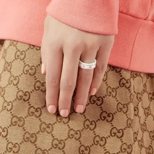 Gucci GG Marmont Rotating Ceramic Ring 3