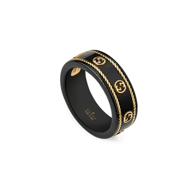 Gucci GG Marmont Rotating Ceramic Ring 6