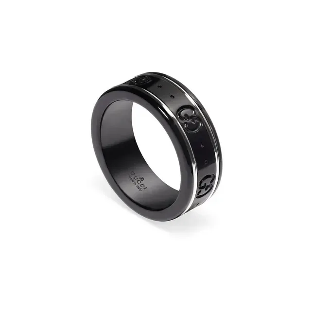 Gucci GG Marmont Rotating Ceramic Ring 8