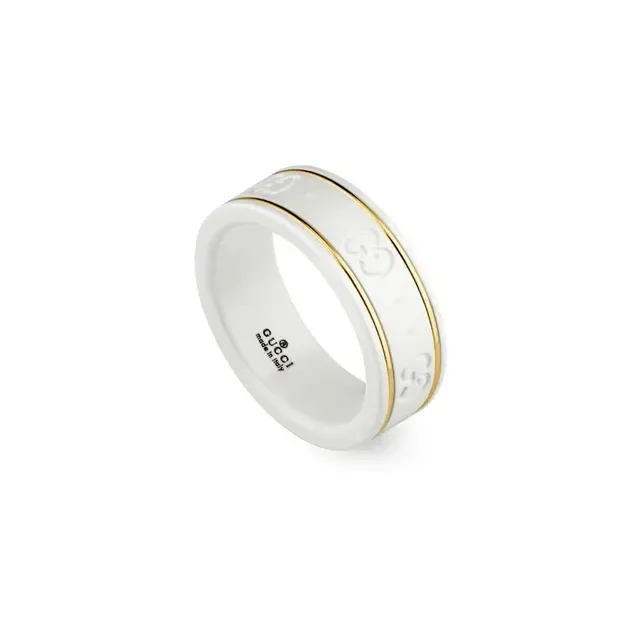 Gucci GG Marmont Rotating Ceramic Ring 9