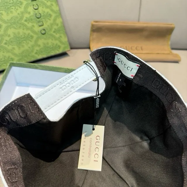 Gucci GG Monogram Web Stripe Baseball Cap 3