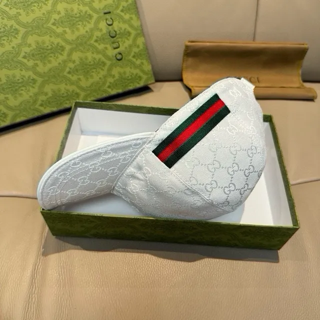 Gucci GG Monogram Web Stripe Baseball Cap 6