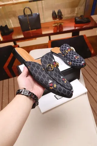 Gucci Horsebit 1955 Negro GG Monogram Bordado floral Mocasines 4