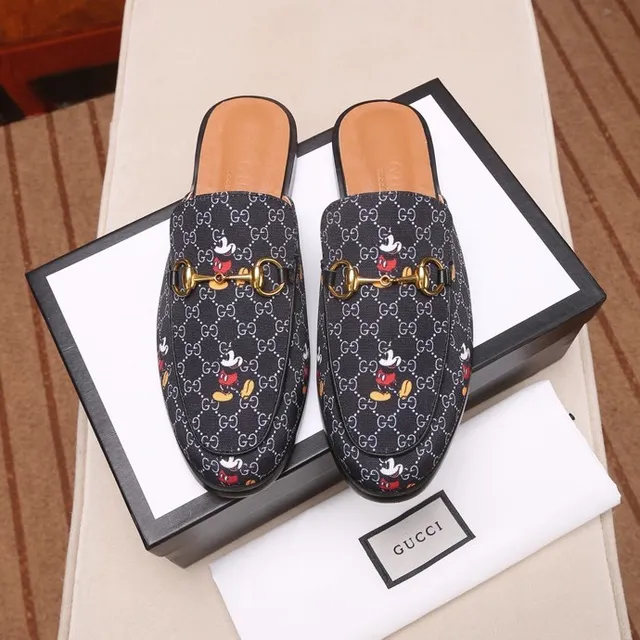 Gucci Horsebit 1955 Negro GG Monogram Bordado floral Mocasines 7