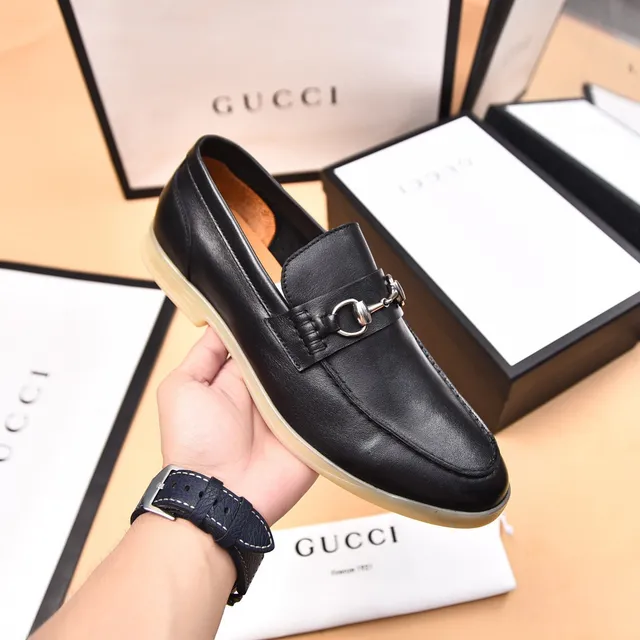 Gucci Horsebit 1955 Black Leather Horsebit Loafer 6