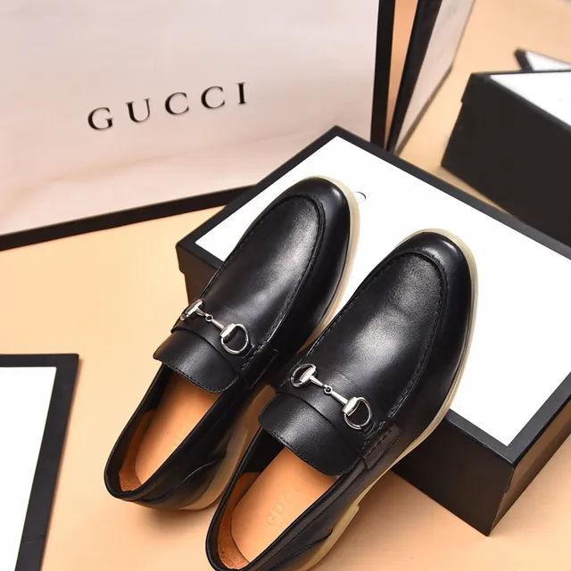 Gucci Horsebit 1955 Black Leather Horsebit Loafer 8
