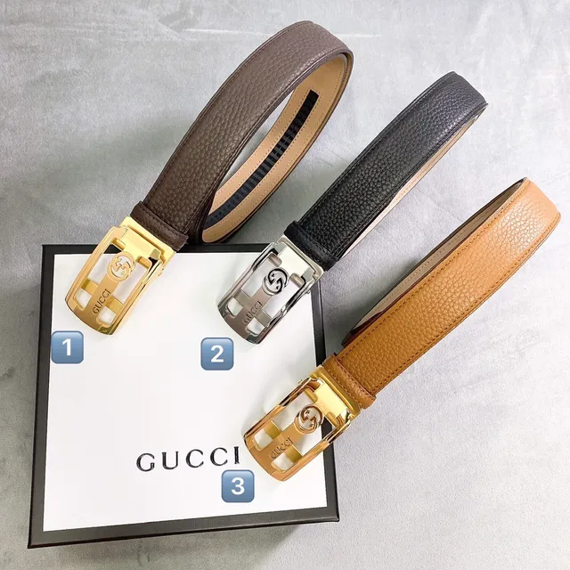 Gucci Horsebit 1955 Brown Pebbled Leather Belt 4