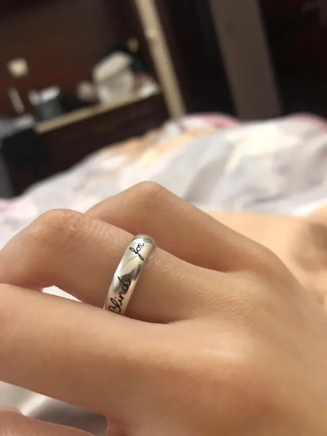 Gucci Interlocking G Motif Silver-Toned Rings 5