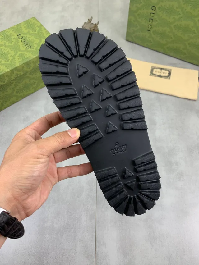 Gucci Love Paradise Black Gradient Logo Slide Slippers 2