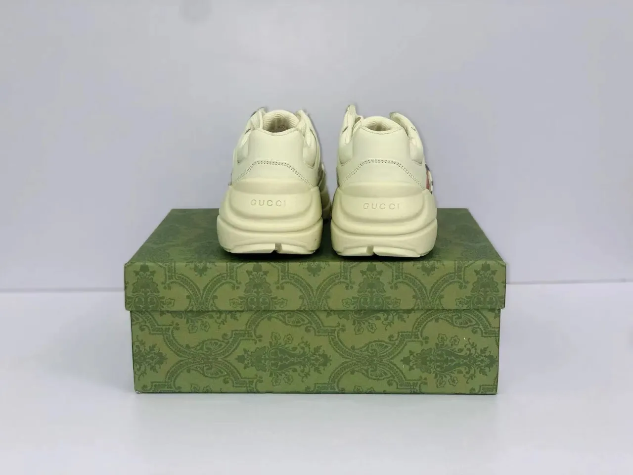 Gucci Rhyton Embroidered Mickey Mouse Chunky Sneakers 5