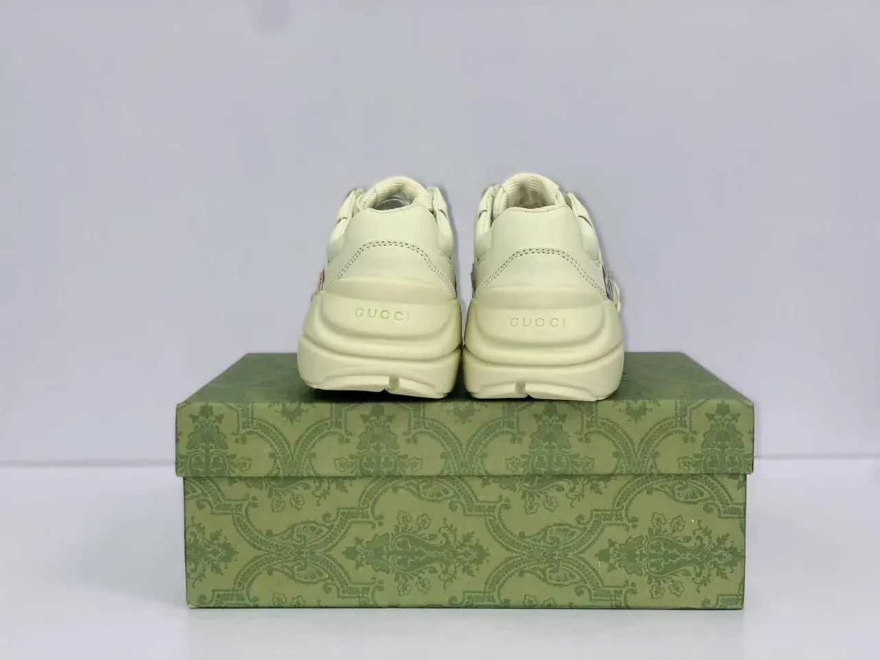 Gucci Rhyton Embroidered Mickey Mouse Chunky Sneakers 13