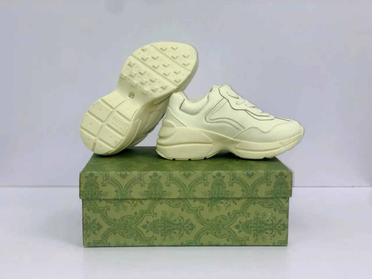 Gucci Rhyton Embroidered Mickey Mouse Chunky Sneakers 15