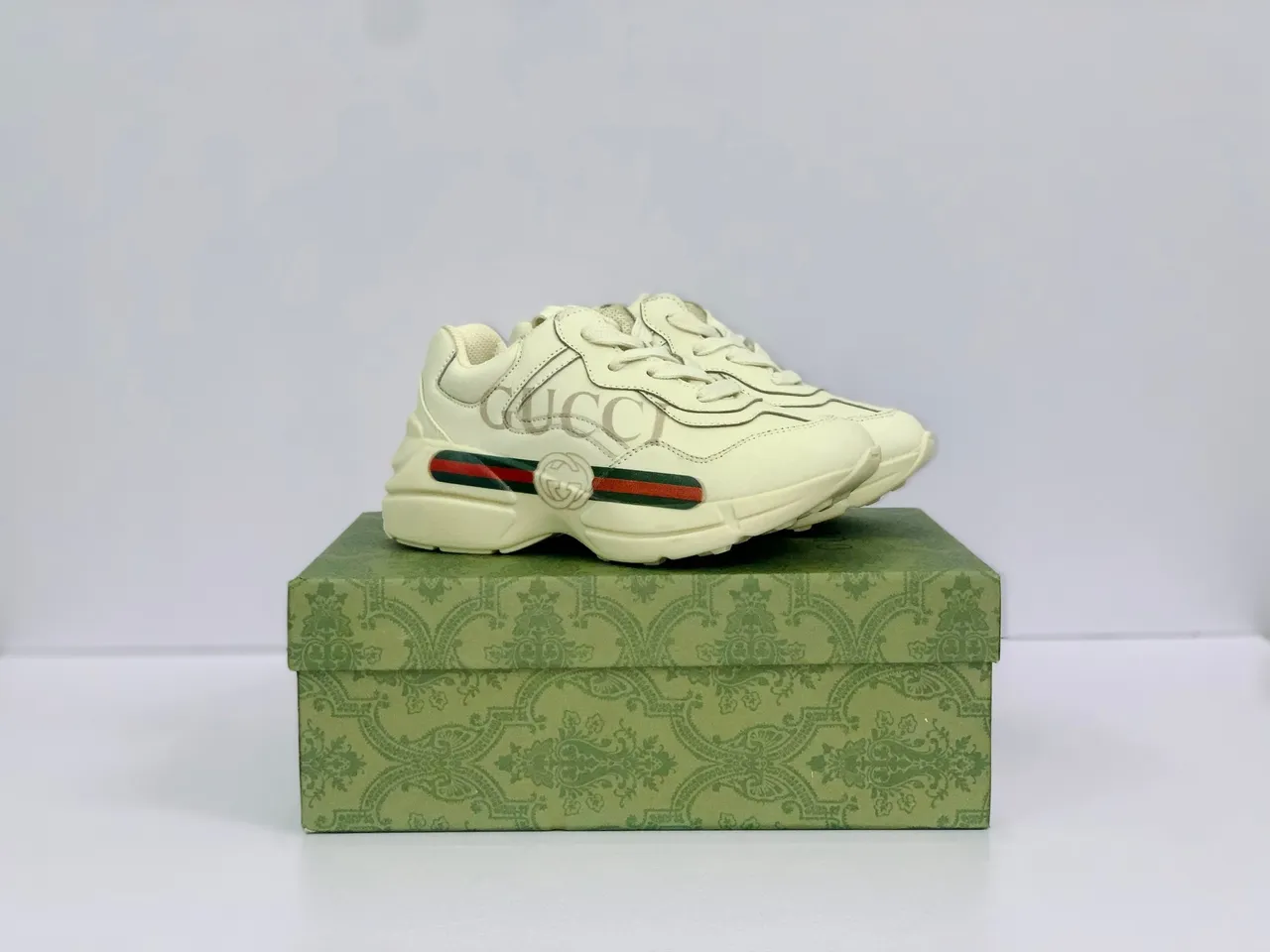 Gucci Rhyton Embroidered Mickey Mouse Chunky Sneakers 18
