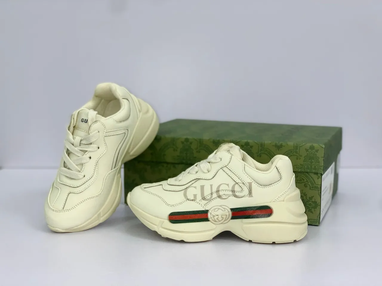 Gucci Rhyton Embroidered Mickey Mouse Chunky Sneakers 19